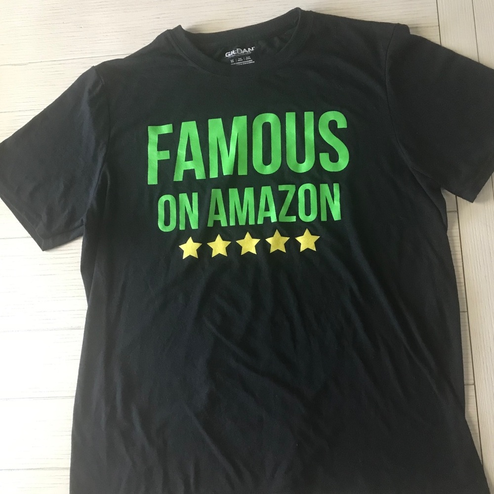 Famous on Amazon T-shirt Men’s Large